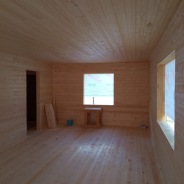 Фото готовых работ - Каркасный дом 8,5х8,5 м., с мансардой