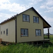 Фото готовых работ - Каркасный дом 9х9 м