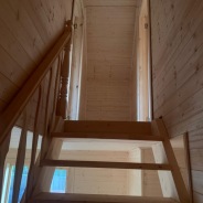 Фото готовых работ - Каркасный дом 6х8 м, с мансардой (Проект К-152)