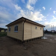 Фото готовых работ - Каркасный дом 8х8 м (К-116)