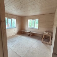 Фото готовых работ - Каркасный дом 8х8 м (К-116)