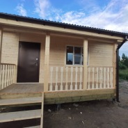 Фото готовых работ - Каркасный дом 8х8 м (К-116)