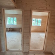 Фото готовых работ - Каркасный дом 8х8 м (К-116)