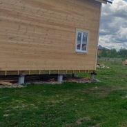 Фото готовых работ - Каркасный дом 7х9 м (К-158)