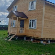 Фото готовых работ - Каркасный дом 7х9 м (К-158)