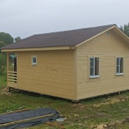 Фото готовых работ - Каркасный дом 6х7,5 м (Проект К-106)