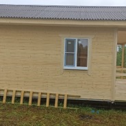 Фото готовых работ - Каркасный дом 6х7,5 м (Проект К-106)