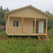 Фото готовых работ - Каркасный дом 6х7,5 м (Проект К-106)