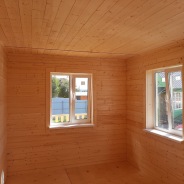 Фото готовых работ - Каркасный дом 9х9 м (Проект К-80)