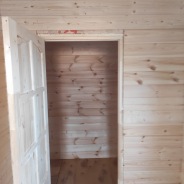 Фото готовых работ - Одноэтажный каркасный дом 6х8 м. (К-109)