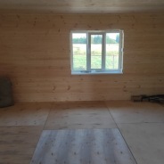 Фото готовых работ - Одноэтажный каркасный дом 6х8 м. (К-109)