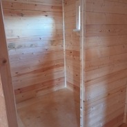 Фото готовых работ - Одноэтажный дом из профилированного бруса 6х10 м.