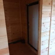 Фото готовых работ - Одноэтажный дом из профилированного бруса 6х10 м.