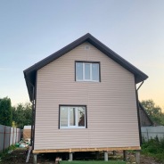 Фото готовых работ - Каркасный дом 6х9 м