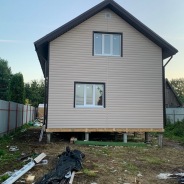 Фото готовых работ - Каркасный дом 6х9 м