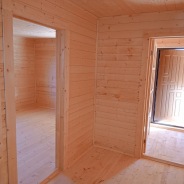 Фото готовых работ - Каркасный дом 9х9 м., с террасой (К-123)