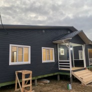 Фото готовых работ - Каркасный дом 9х17 м.