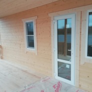 Фото готовых работ - Каркасный дом 8х11 м.