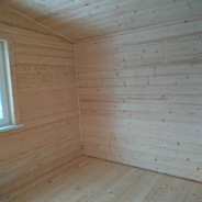 Фото готовых работ - Каркасный одноэтажный дом 6х8 м 