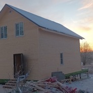 Фото готовых работ - Каркасный дом 6х9 м.
