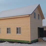 Фото готовых работ - Каркасный дом 6х9 м.