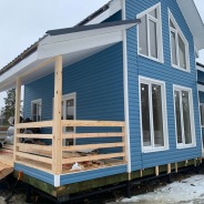 Фото готовых работ - Каркасный дом 11х7 м