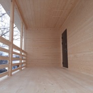 Фото готовых работ - Одноэтажный каркасный дом 9х12 м.