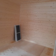 Фото готовых работ - Одноэтажный каркасный дом 9х12 м.