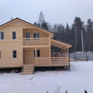 Фото готовых работ - Каркасный дом 11,5 х 8,5 м (К-162)