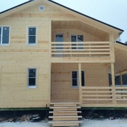 Фото готовых работ - Каркасный дом 11,5 х 8,5 м (К-162)