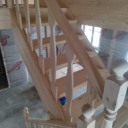 Фото готовых работ - Каркасный дом 6х8 м