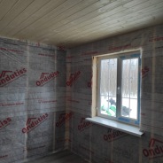 Фото готовых работ - Каркасный дом 6х8 м