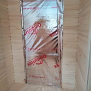 Фото готовых работ - Баня из проф. бруса камерной сушки 8х9 м., с мансардой (Б-55)