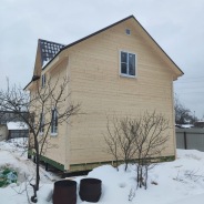 Фото готовых работ - Каркасный дом 6х8 м (Проект К-111)