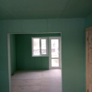 Фото готовых работ - Каркасный дом 7х8 м. (Проект К-155)