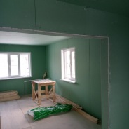 Фото готовых работ - Каркасный дом 7х8 м. (Проект К-155)