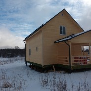 Фото готовых работ - Каркасный дом 9х7,5 м (К-193)