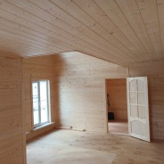 Фото готовых работ - Каркасный дом 9х7,5 м (К-193)