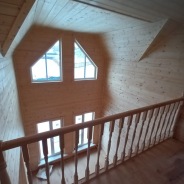 Фото готовых работ - Каркасный дом 9х7,5 м (К-193)