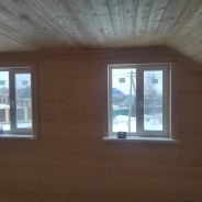 Фото готовых работ - Каркасный дом 6х8 м