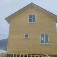 Фото готовых работ - Каркасный дом 6х8 м