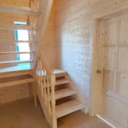 Фото готовых работ - Каркасный дом 8,0 х 9,0 м (К-166)