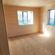 Фото готовых работ - Каркасный дом 8,0 х 9,0 м (К-166)