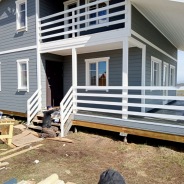 Фото готовых работ - Каркасный дом 11,5 х 8,5 м (К-162)