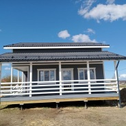 Фото готовых работ - Каркасный дом 11,5 х 8,5 м (К-162)