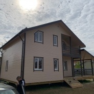 Фото готовых работ - Каркасный дом 12х8,5 м (К-162)