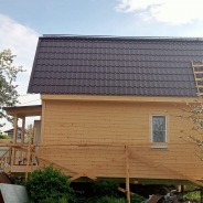 Фото готовых работ - Каркасная баня 6х8 м