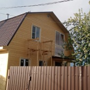 Фото готовых работ - Каркасная баня 6х8 м