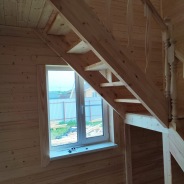 Фото готовых работ - Каркасный дом 6х8 м. (Проект К-154)