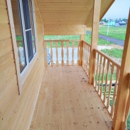 Фото готовых работ - Каркасный дом 6х8 м. (Проект К-154)